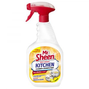Mr. Sheen Kitchen Cleaner - Nettoyant et désinfectant multi-surfaces pour la cuisine