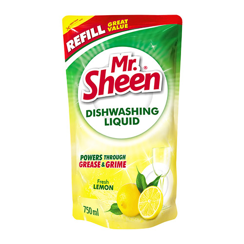 Recharge de liquide vaisselle Mr. Sheen - Fresh Lemon 750ml