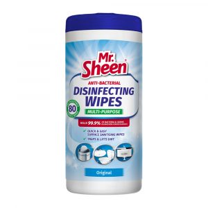 Mr Sheen Disinfecting Antibacterial Wipes