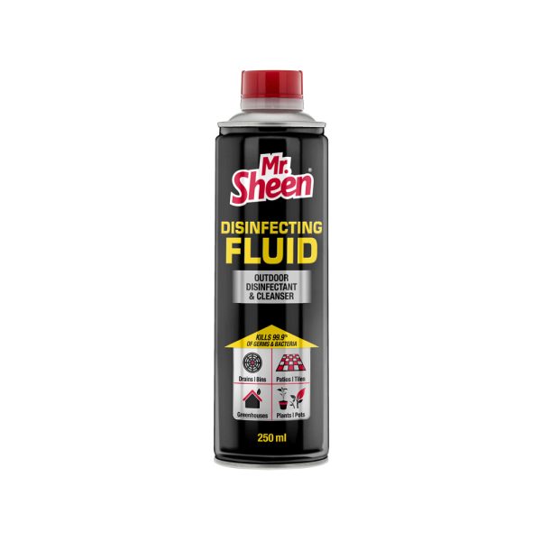 Mr Sheen Disinfecting Fluid - Desinfetante e Produto de Limpeza para exteriores - 250ml