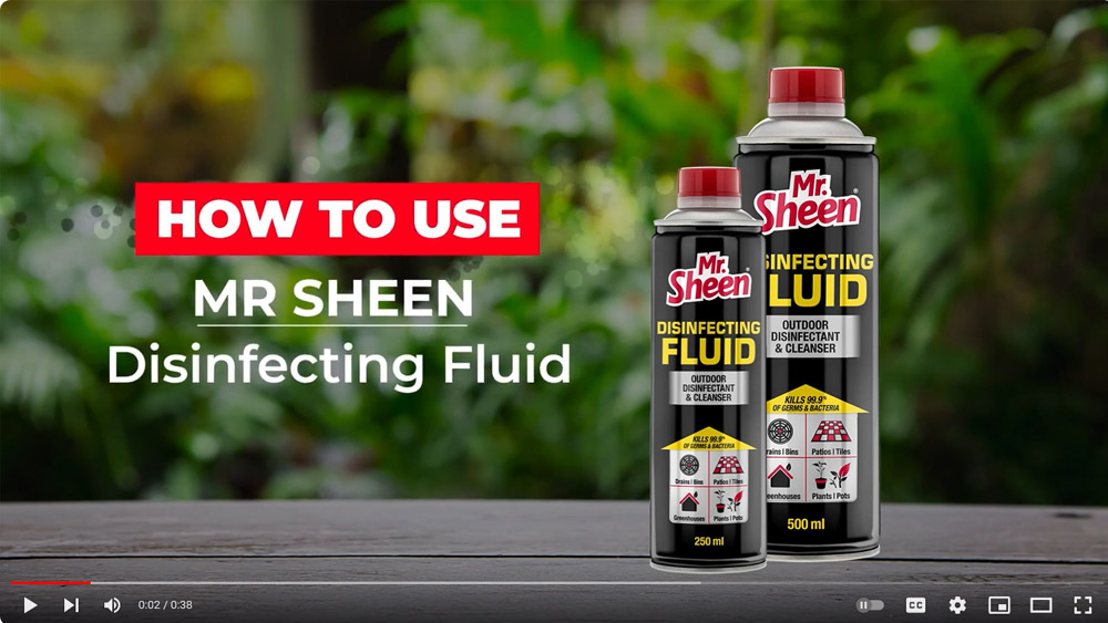 How-To-Use Mr. Sheen Disinfectant Fluid Video