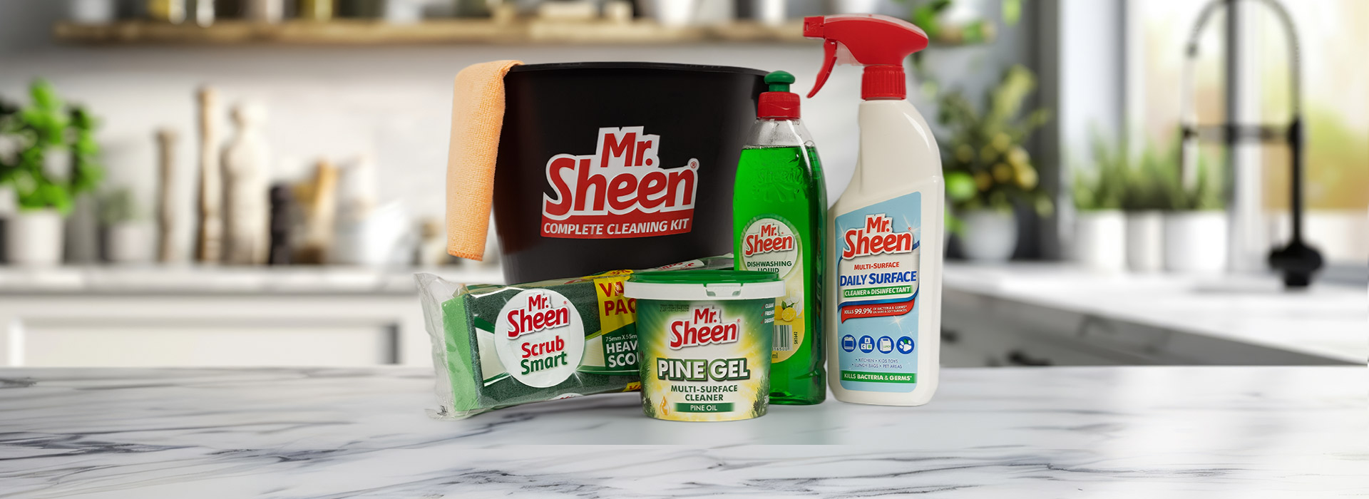 Mr Sheen Complete Cleaning Kit | Everyday Household Cleaning Solution