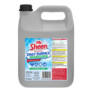 Mr Sheen Daily Surface Cleaner & Disinfectant 5L